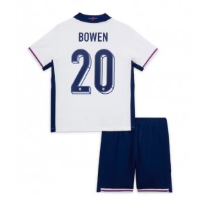 England Jarrod Bowen #20 Hjemmebanesæt Børn EM 2024 Kort ærmer (+ korte bukser)